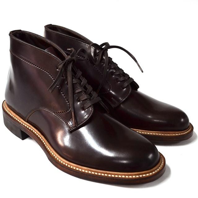 Makers メイカーズ 靴 CHUKKA BOOTS 15AW BURGUNDY｜ashoesselect