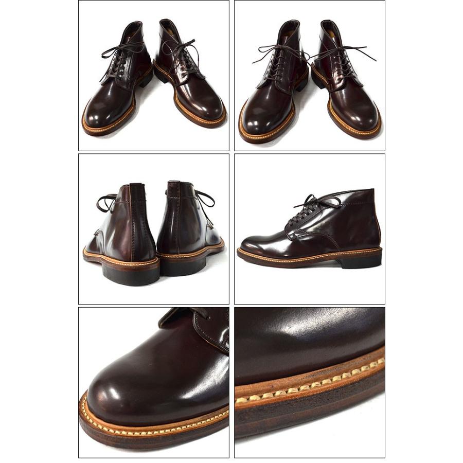 Makers メイカーズ 靴 CHUKKA BOOTS 15AW BURGUNDY : ジーンズ裾上げ