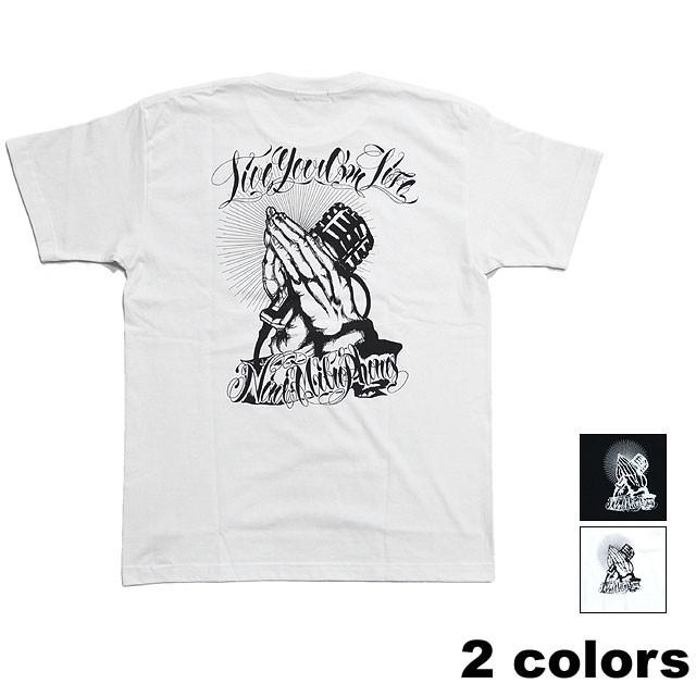 【美品】NineMicrophones ナインマイクロフォンズ シャツJK XL NineMicrophones (ナインマイクロフォンズ) Pray with the