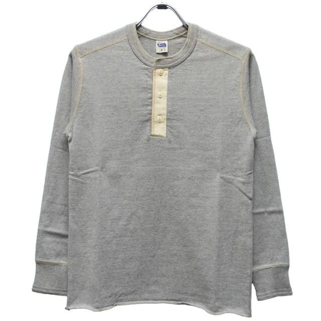 フェローズ Pherrow's Tシャツ ヘンリーネックロングリスーブTシャツ PCT2 | Pherrow's