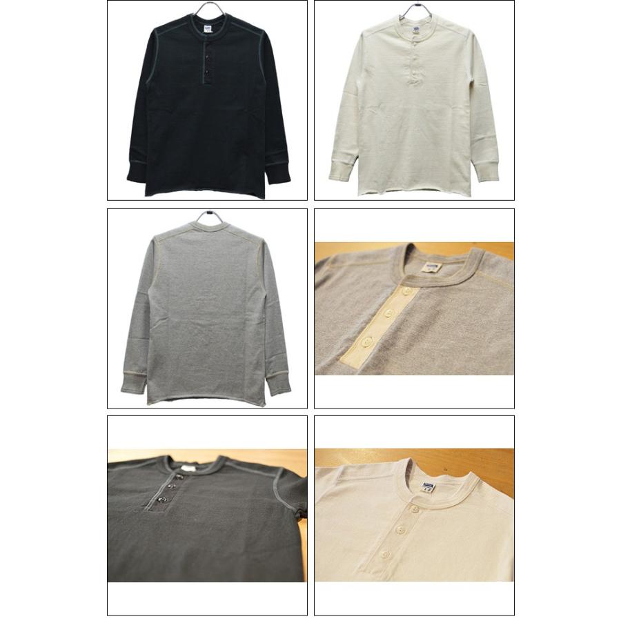 フェローズ Pherrow's Tシャツ ヘンリーネックロングリスーブTシャツ PCT2 | Pherrow's | 02