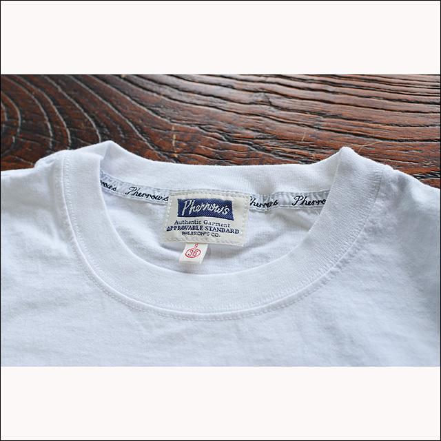 Pherrow's フェローズ ロゴプリント丸胴Tシャツ 21S-PT1 | Pherrow's | 02