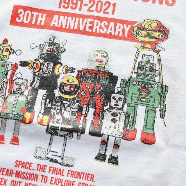 Pherrow's フェローズ 30周年記念SHUTTLE MISSIONS ROBOTS丸胴Tシャツ 21S-PT4 | Pherrow's | 01