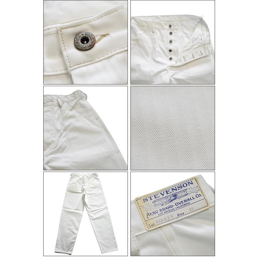 Stevenson Overall Co.（スティーブンソンオーバーオール） Seebee Rigid White｜ashoesselect｜02