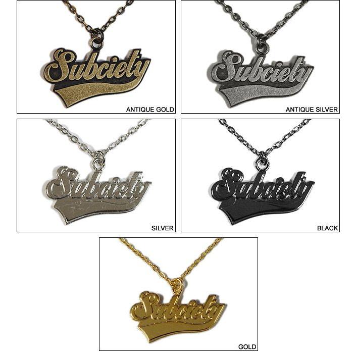 Subciety（サブサエティ） ネックレス Subciety METAL NECKLACE 