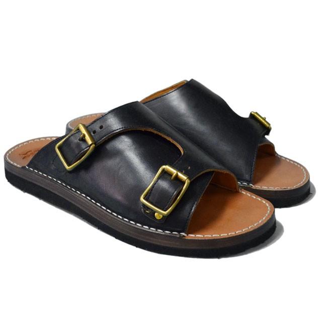 Tokyo Sandals トーキョー サンダル ダブルモンクサンダル CROW BLACK