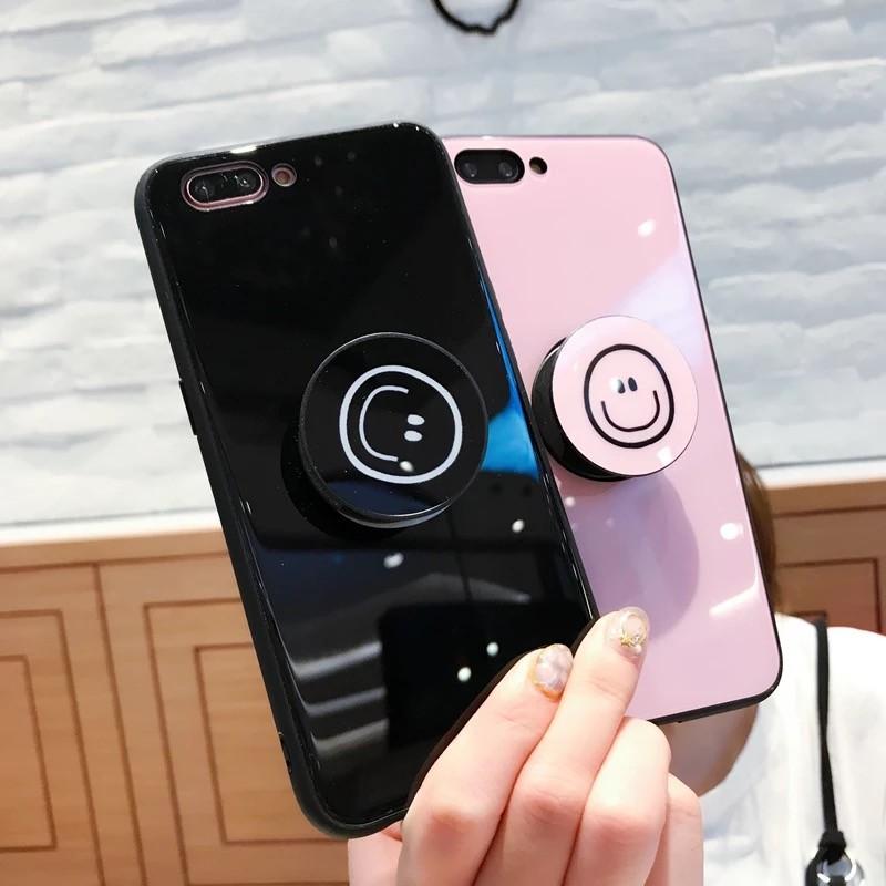 スマホリング 韓国 スマホケース ニコちゃん リング付き Iphoneケース スマイル スマイリー にこちゃん スタンド付き Iphone Xs 在庫限り 再入荷なし Iphone 4 Ashop Iphoneケース 通販 Yahoo ショッピング