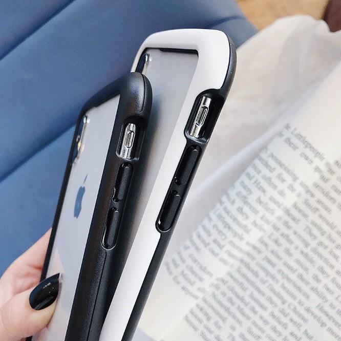 スマホケース 流行り IPHONEケース シンプル 枠 枠のみ 縁 ブラック 