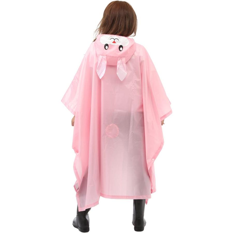 サザック ウサギ レインポンチョ レインコート ラビット 雨具
