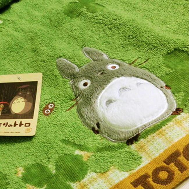 丸眞 となりのトトロ 34×36cm ウォッシュタオル はらっぱ ハンドタオル