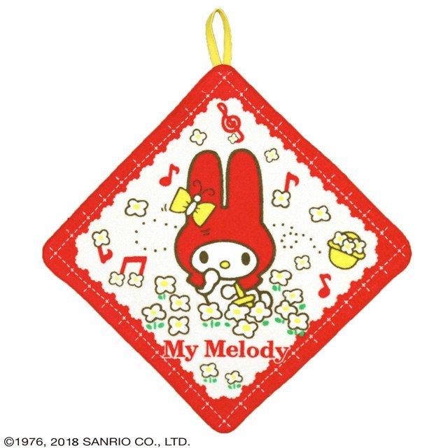 sanrio（サンリオ） マイメロディ お花摘み ループタオル ループ付き