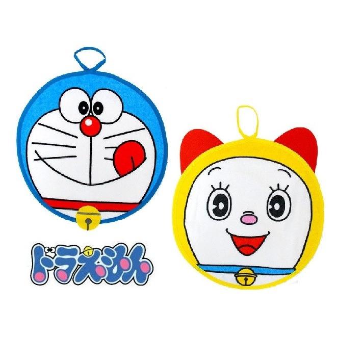 ドラえもん ドラミちゃん 顔型 ダイカット タオル ループ付きタオル 紐つき タオル ひもつき Ashop01 通販 Yahoo ショッピング