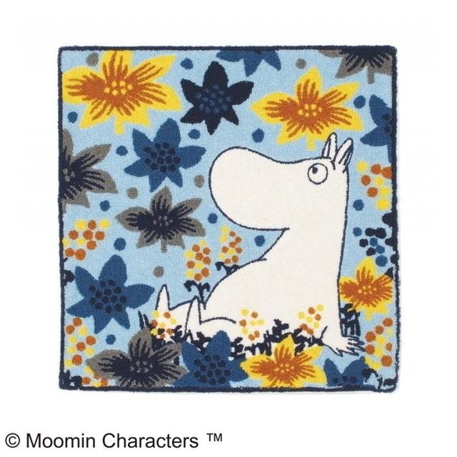 MOOMIN（ムーミン） クッションカバー 45×45cm サガラ刺繍 花畑の