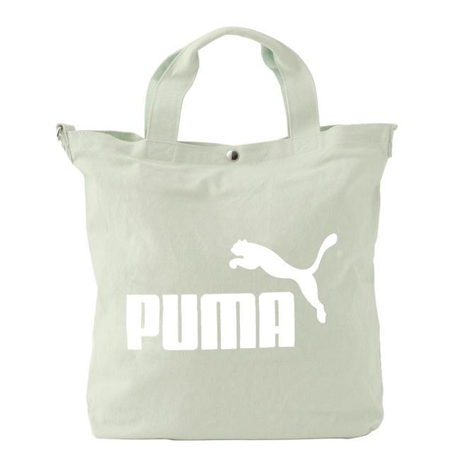 PUMA puma プーマ ロゴ トートバッグ コットン バッグ 手提げ PUMA puma プーマ ロゴ トートバッグ コットン バッグ 手提げ