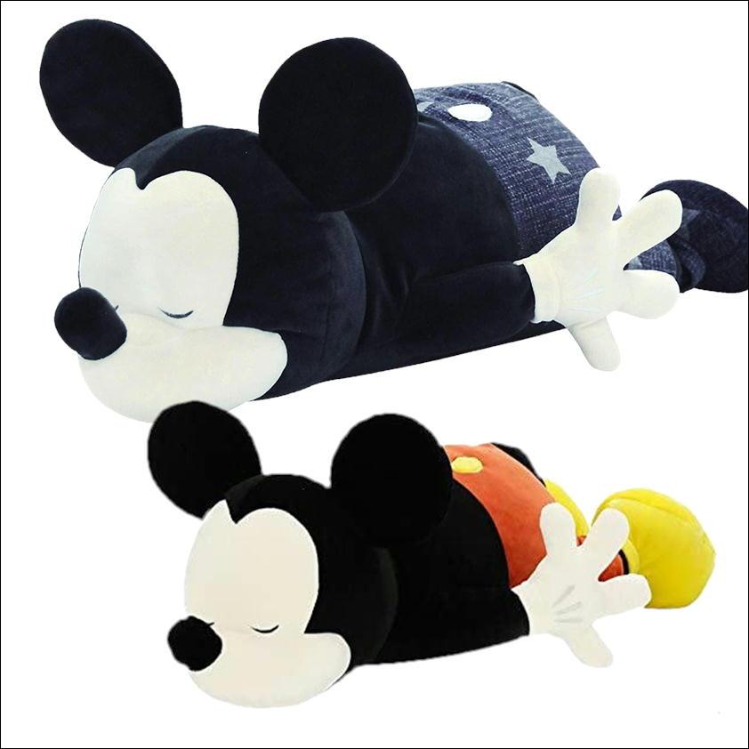 ミッキーマウス 抱き枕 ディズニー キャラクター ミッキー ぬいぐるみ 人形 もちもち 寝そべり Sサイズ Wxd45xh13cm リブハート Ashop01 通販 Yahoo ショッピング