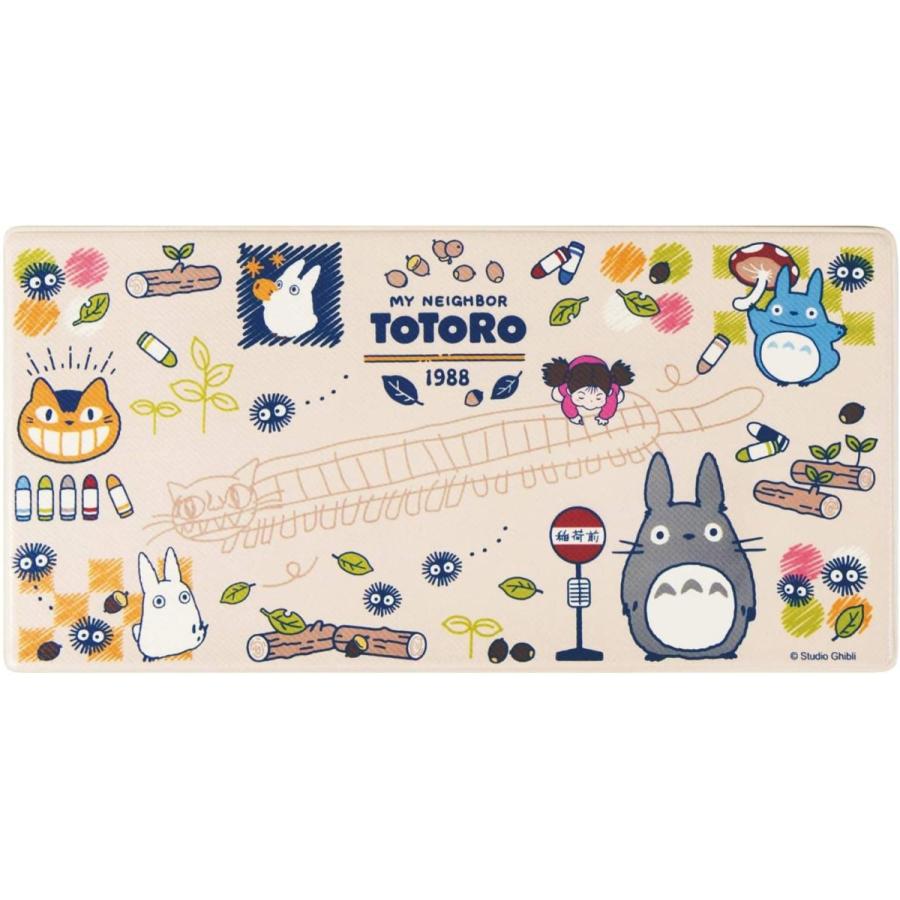 トトロンロンページ センコー となりのトトロ お絵かき PVC 拭くだけ ロングマット