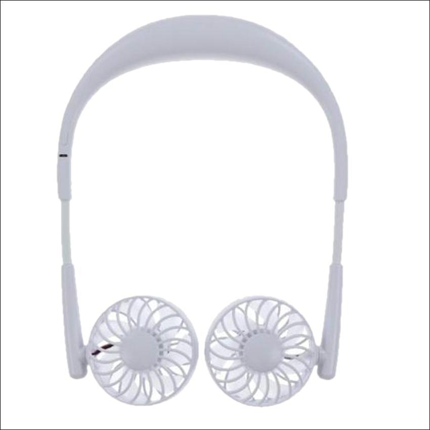 スマートネックファン AK-SKF01WH ホワイト ハンズフリー 扇風機 首