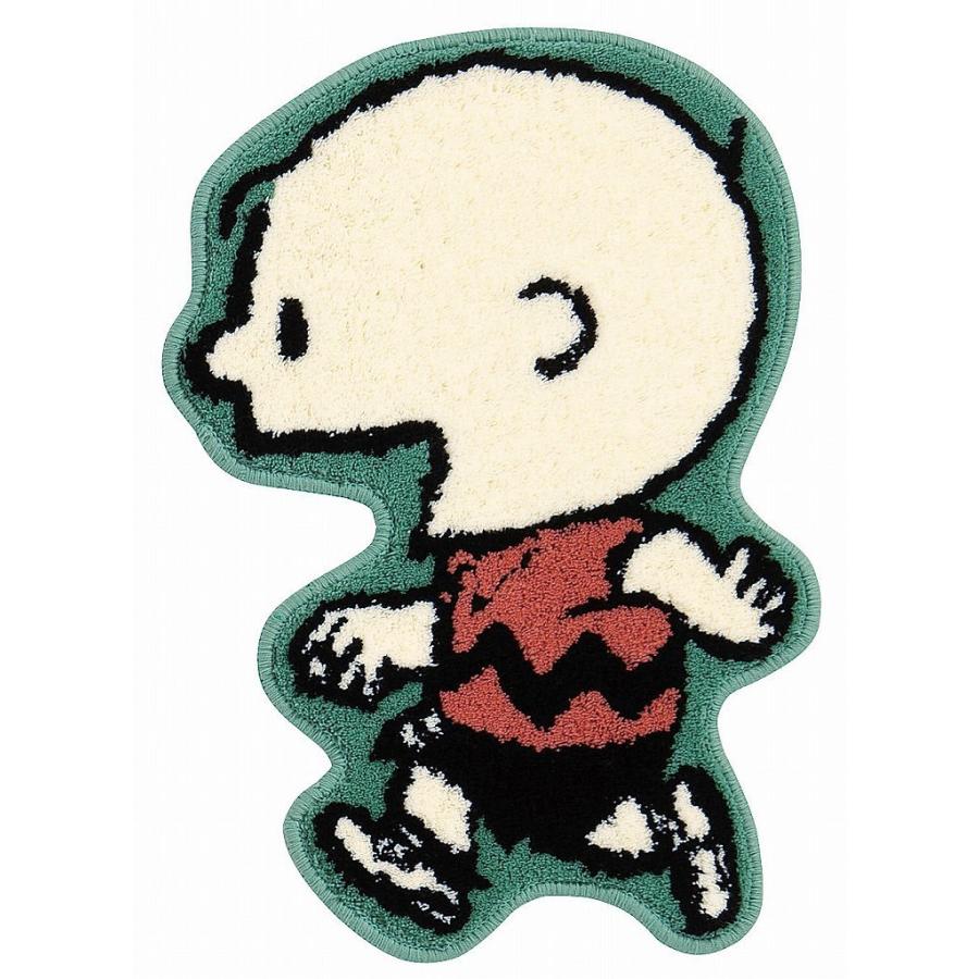 スヌーピー チャーリーウォーク ダイカットインテリアマット 約60 40cm グリーン キャラクターアクセントマット センコー Ashop01 通販 Yahoo ショッピング