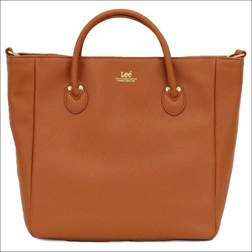 Lee（リー） LEE 2WAYトートバッグ リーブランドハンドバッグ シボ加工 