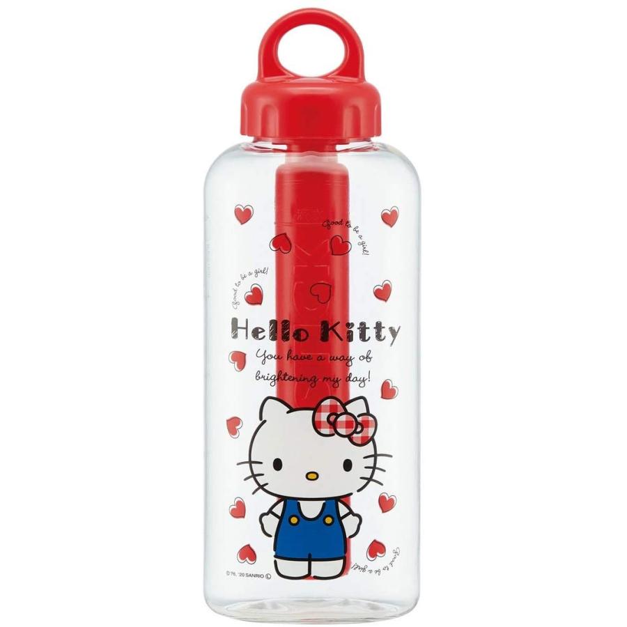ハローキティ 保冷スティック付き ダイレクトボトル 580ml スケーター キャラクター直飲み水筒 保冷スティック付水筒 580ml