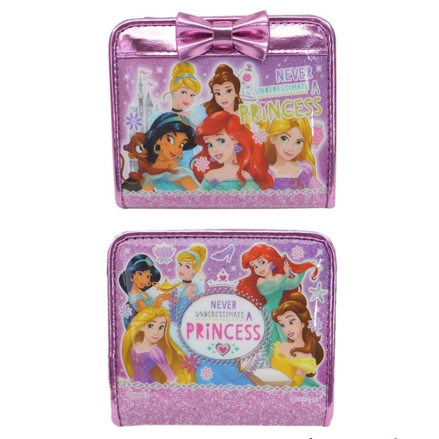 楽天市場 ディズニープリンセス キラキラ ウォレット キッズ キャラクター 二つ折り 財布 子供 女児 サイフ こども 女の子 さいふ Dn253 Aynaelda Com