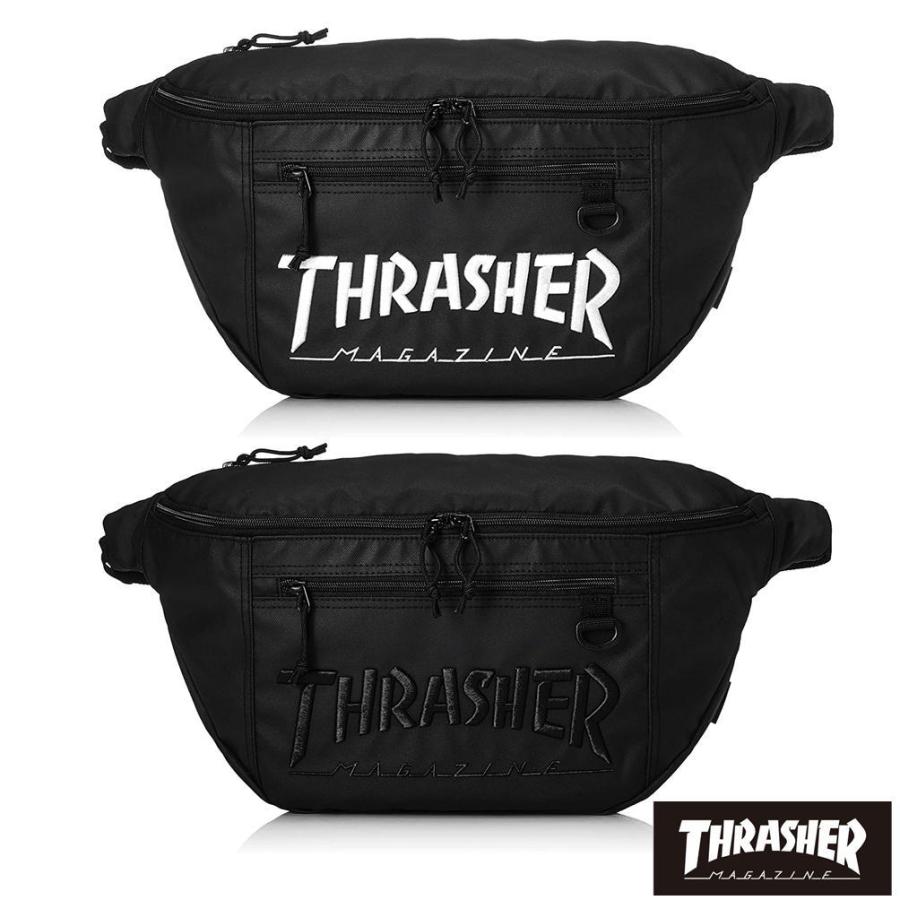 THRASHER（スラッシャー） ボディバッグ THR-149 ウエストバッグ
