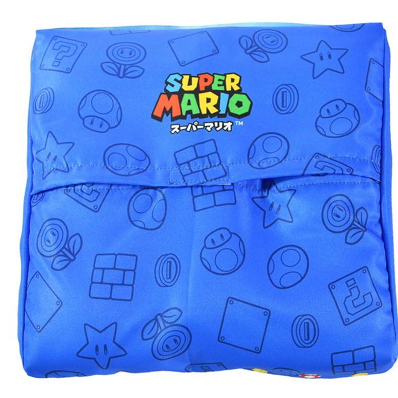 丸眞 スクールクッション スーパーマリオ スターマリオ 任天堂