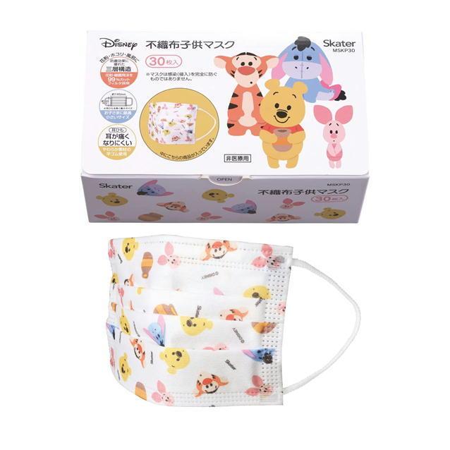 Disney（ディズニー） MSKP30 スケーター キャラクター 不織布 マスク