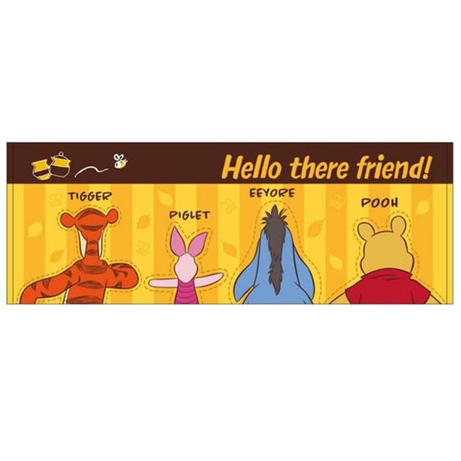 丸眞 ジュニア バスタオル くまのプーさん イエローフレンズ