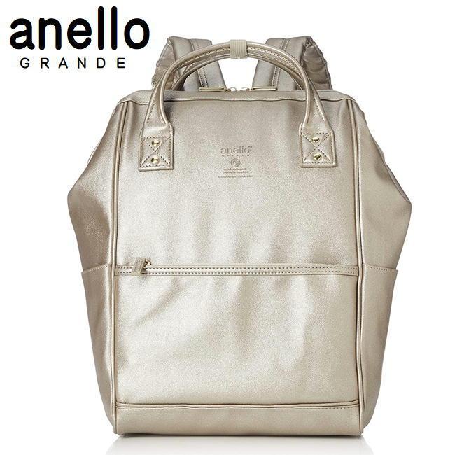 anello GRANDE アネロ グランデ リュック GU-B3602 合皮 口金リュック