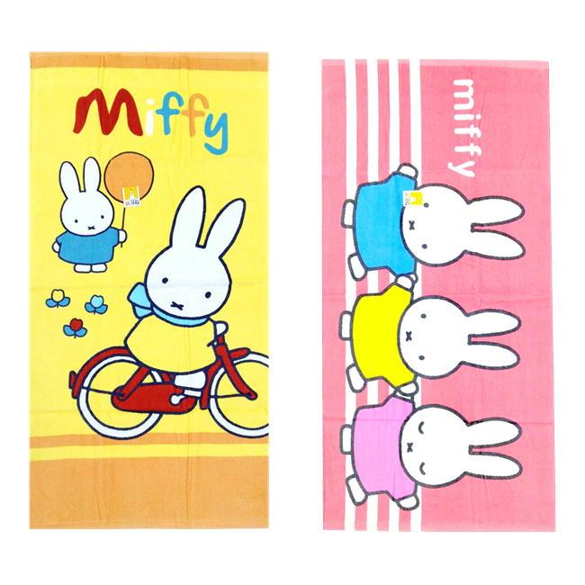 バスタオル ミッフィー キャラクター シャーリング タオル MIFFY セイル2203002｜ashop01｜02