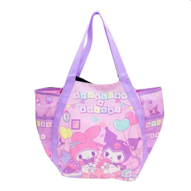 サンリオ マイメロディ×リバティファブリックス トートバッグ ラージ サンリオ マイメロディ×リバティファブリックス トートバッグ