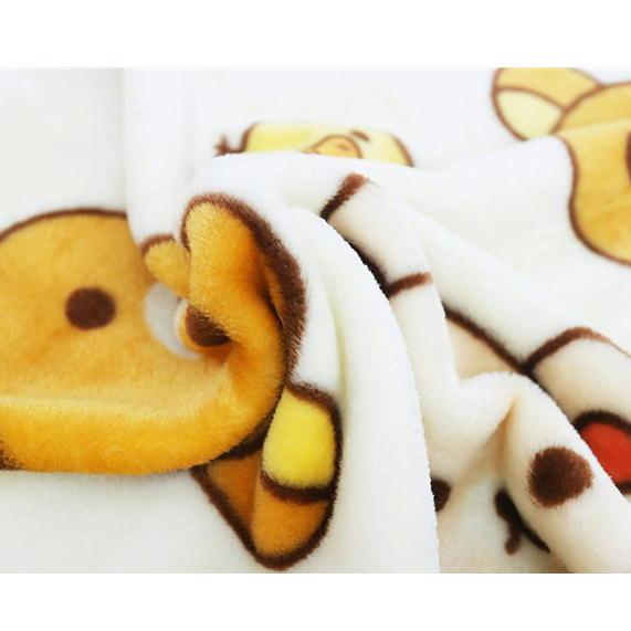 丸眞 リラックマ フェイシーズ ひざ掛け毛布 ブランケット クォーター