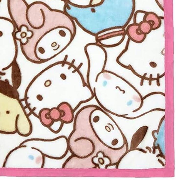 激レア　未使用　タグ付き　たあ坊 サンリオ 　毛布　ブランケット　当時物 丸眞 サンリオ キャラクターズ ハーフ毛布 フェイシーズ キャラ