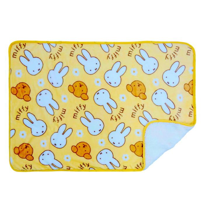 Miffy ミッフィー ひざ掛け毛布 フランネル ひざかけ 毛布