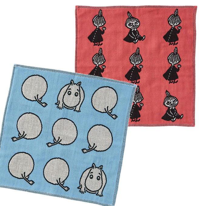 MOOMIN ムーミン リトルミイ タオルハンカチ レトロ ガーゼ