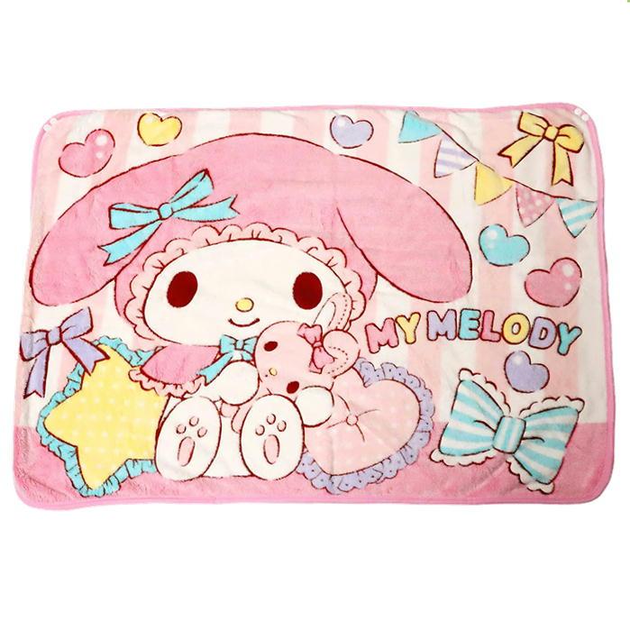 sanrio（サンリオ） ハローキティ マイメロディ ひざ掛け 毛布 立体