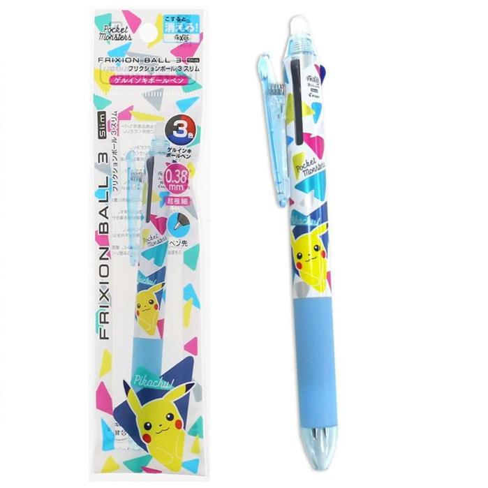 フリクションボール 3 スリム キャラクター ポケットモンスター ピカチュウ ドラえもん ポケモン 多機能 ゲルインキ ボールペン ショウワノート Ashop01 通販 Yahoo ショッピング