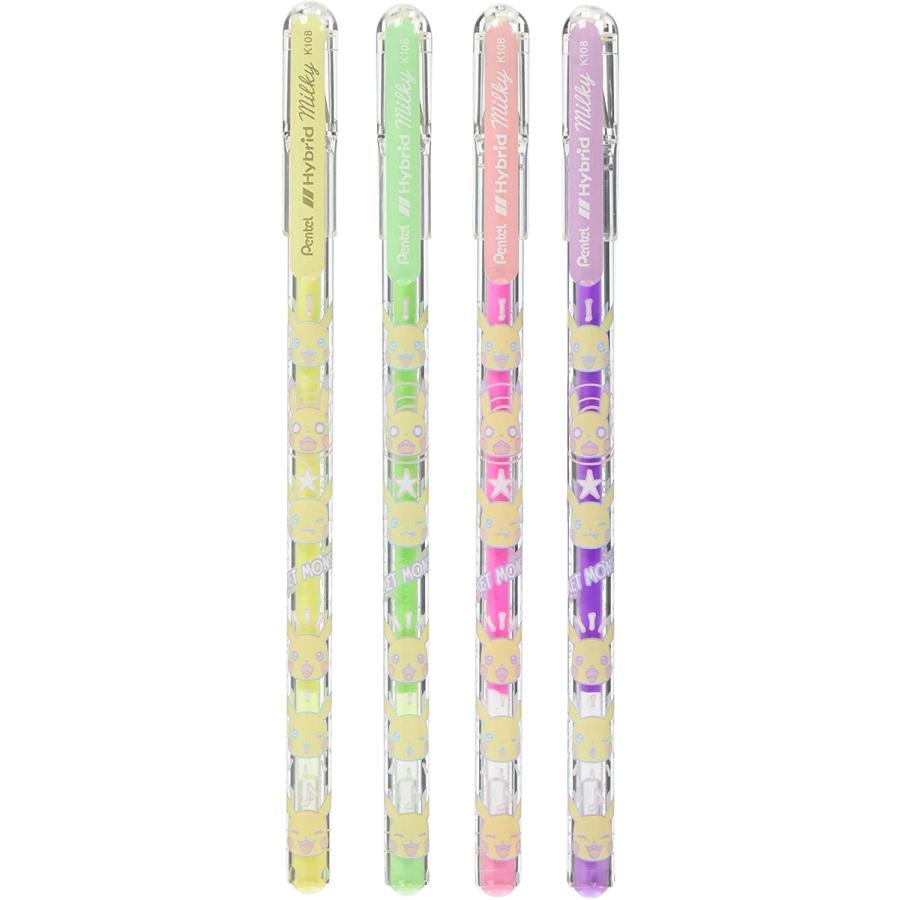 Pokemon（ポケモン） ゲルインキボールペン ハイブリッド ミルキー 4色