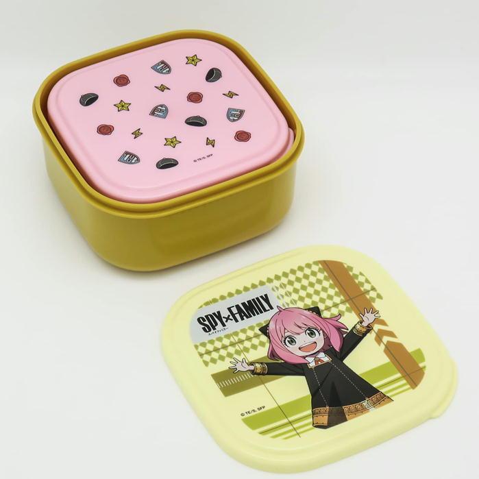OSK（オーエスケー） シール容器2Pセット アーニャ柄 シールボックス