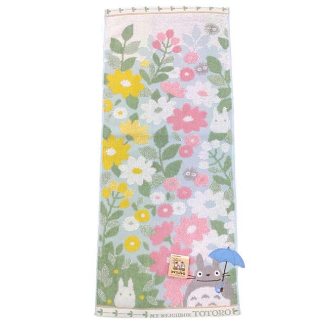 丸眞 となりのトトロ フェイスタオル 花景色 ジブリ グッズ