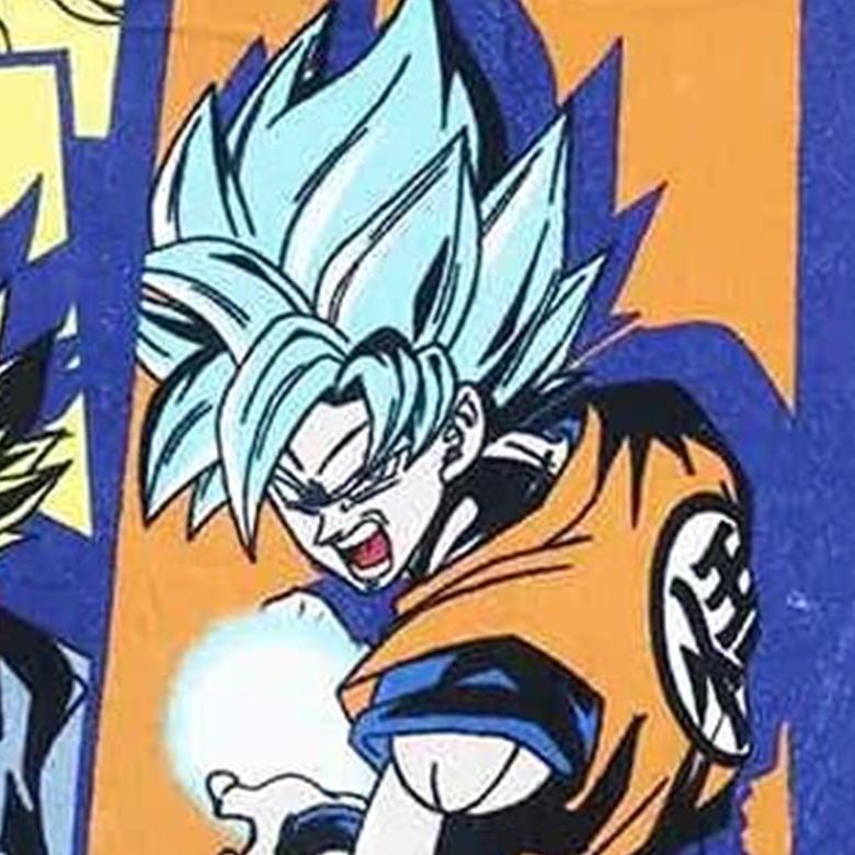 ドラゴンボール超 バスタオル ヒーローズバトル柄 シャーリング