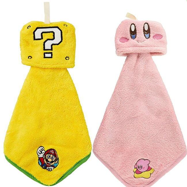 丸眞 ループタオル スーパーマリオ 星のカービィ 任天堂 キャラクター