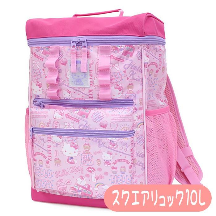 sanrio ハローキティ スクエア リュックL キッズ サンリオ