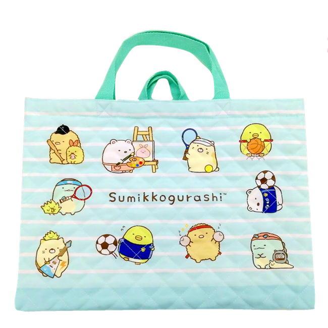 すみっコぐらし レッスンバッグ キルト サンエックス キャラクター