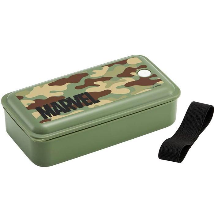 スケーター 弁当箱 マーベル ロゴ MARVEL 迷彩 ふわっと盛れる