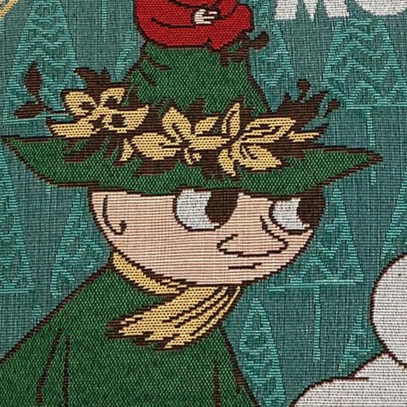 MOOMIN ムーミン クッション ゴブラン織り 背あて キャラクター MOOMIN ムーミン クッション ゴブラン織り 背あて キャラクター