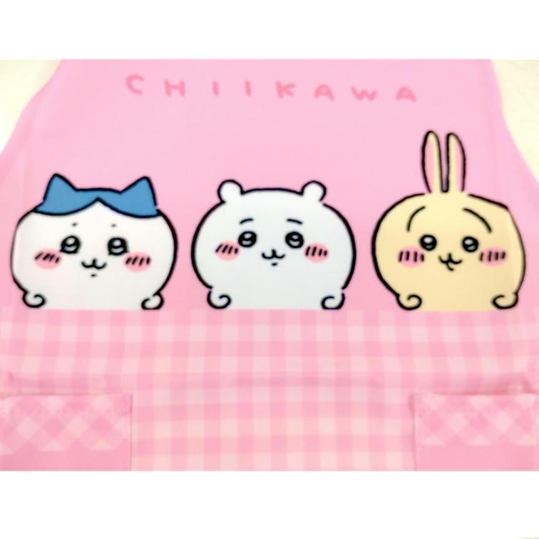 エプロン ちいかわ キッズエプロン ハチワレ うさぎ キャラクター 子供