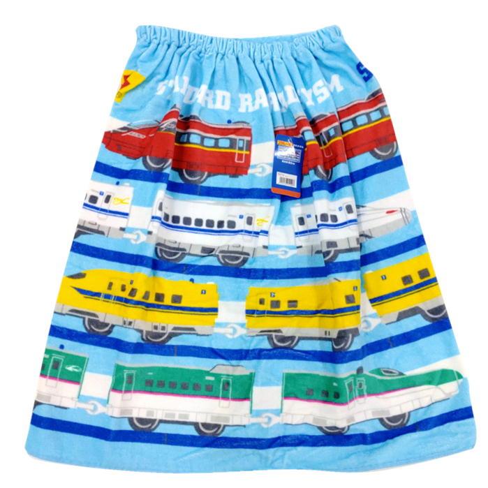 ラップタオル プラレール スター 巻きタオル キャラクター