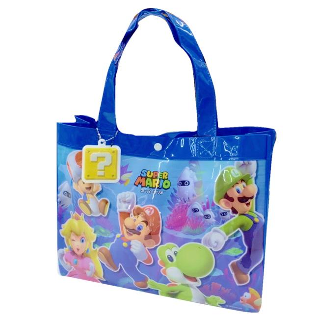 【奇跡の一品シリーズ⑥】世界限定80枚 新品未開封 トートバッグ マリオ 柄 プールバッグ スーパーマリオ マチアリ 角型 任天堂 キャラクター